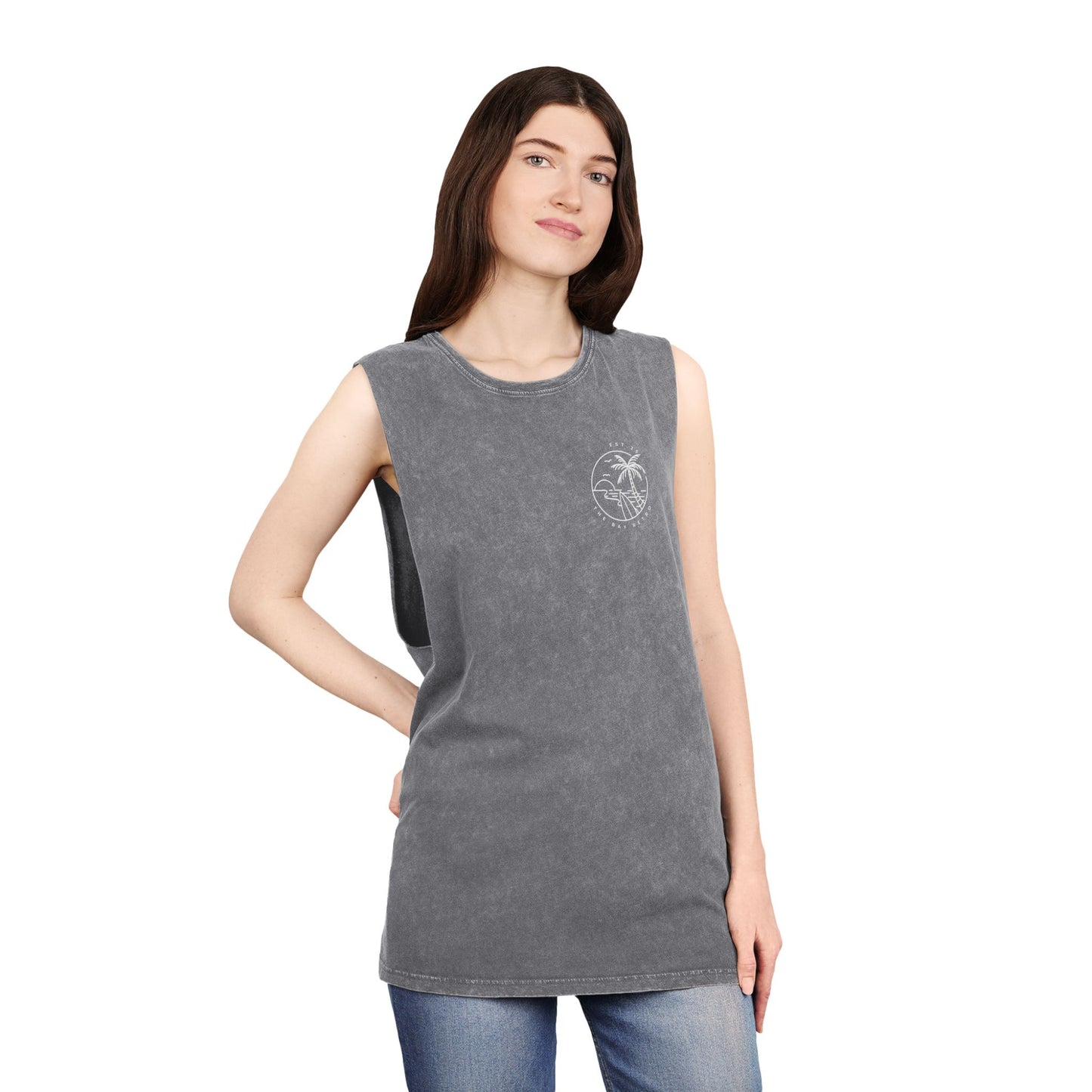 Stonewash Tank Top - Classic 'Sun Meets Sea'